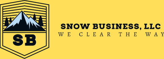 Here's an alt tag for the image: Snow Business LLC logo: We clear the way.